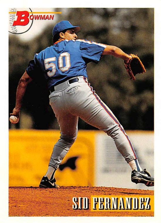 1993 Bowman #214 Sid Fernandez NM-MT  New York Mets 