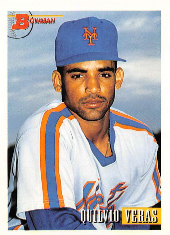 1993 Bowman #215 Quilvio Veras NM-MT  RC Rookie New York Mets 