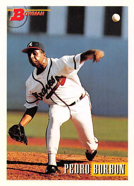 1993 Bowman #226 Pedro Borbon Jr. NM-MT  RC Rookie Atlanta Braves 