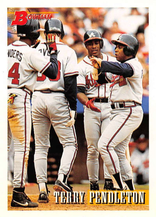 1993 Bowman #254 Terry Pendleton NM-MT  Atlanta Braves 