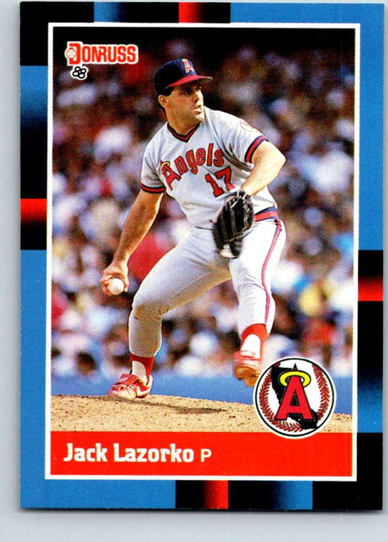 1988 Donruss #160 Jack Lazorko NM-MT California Angels 