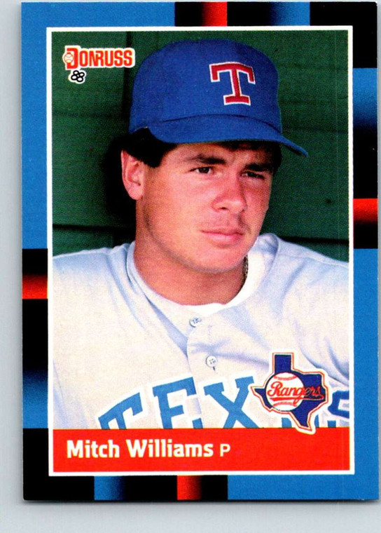 1988 Donruss #161 Mitch Williams NM-MT Texas Rangers 