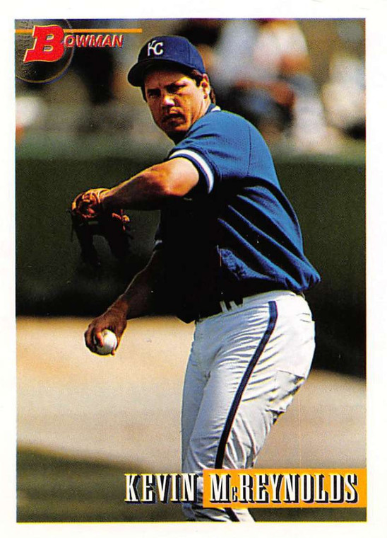 1993 Bowman #321 Kevin McReynolds NM-MT  Kansas City Royals 