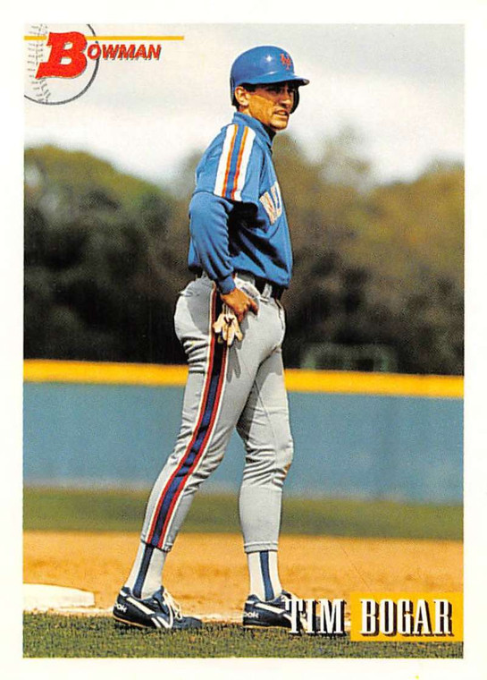 1993 Bowman #326 Tim Bogar NM-MT  RC Rookie New York Mets 