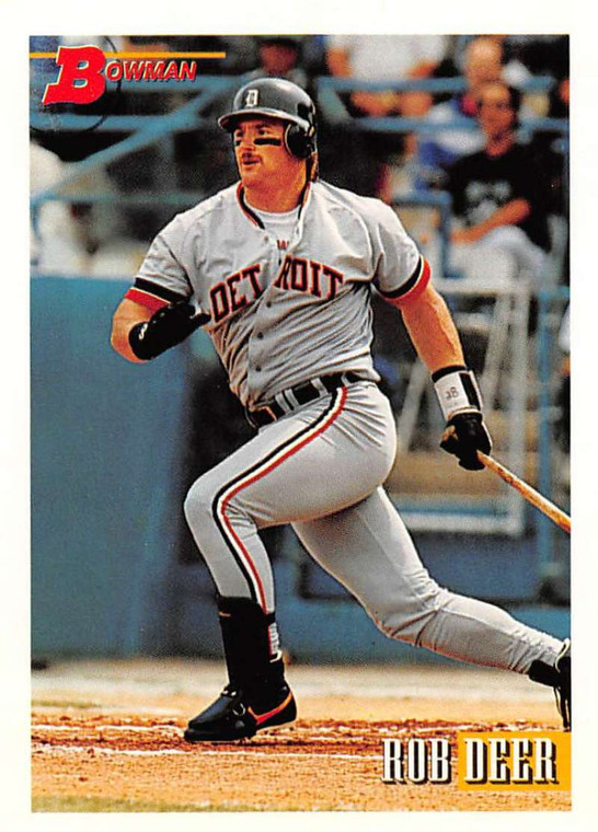1993 Bowman #332 Rob Deer NM-MT  Detroit Tigers 