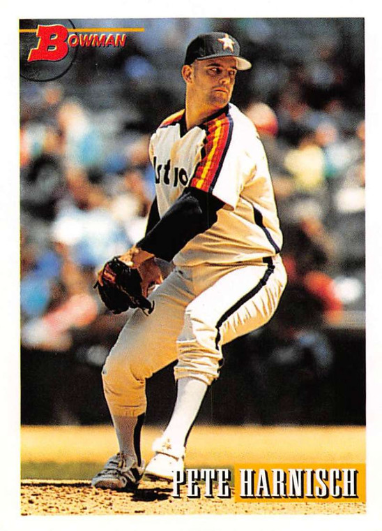 1993 Bowman #448 Pete Harnisch NM-MT  Houston Astros 