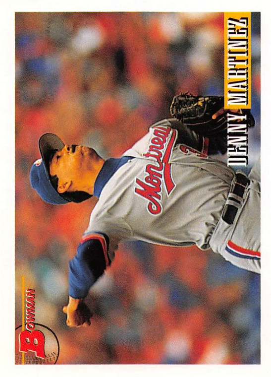 1993 Bowman #480 Dennis Martinez NM-MT  Montreal Expos 