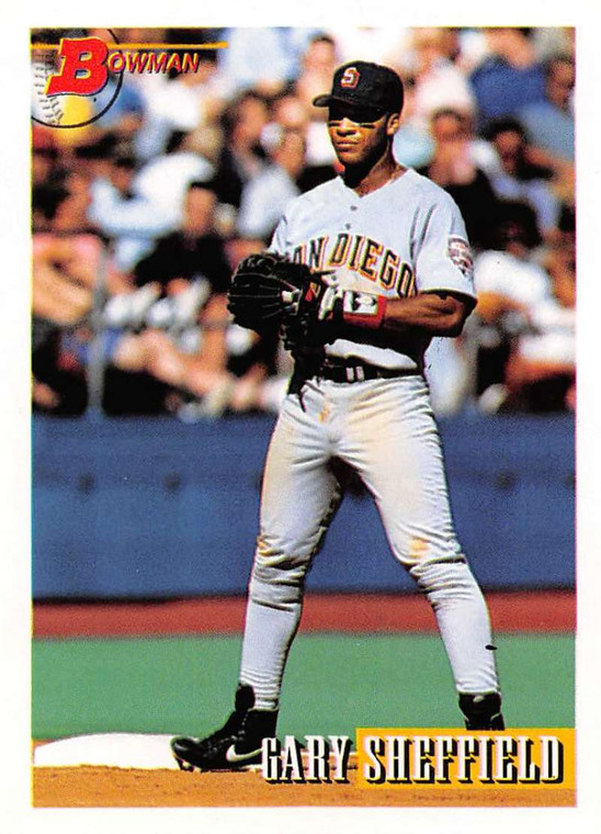 1993 Bowman #490 Gary Sheffield NM-MT  San Diego Padres 