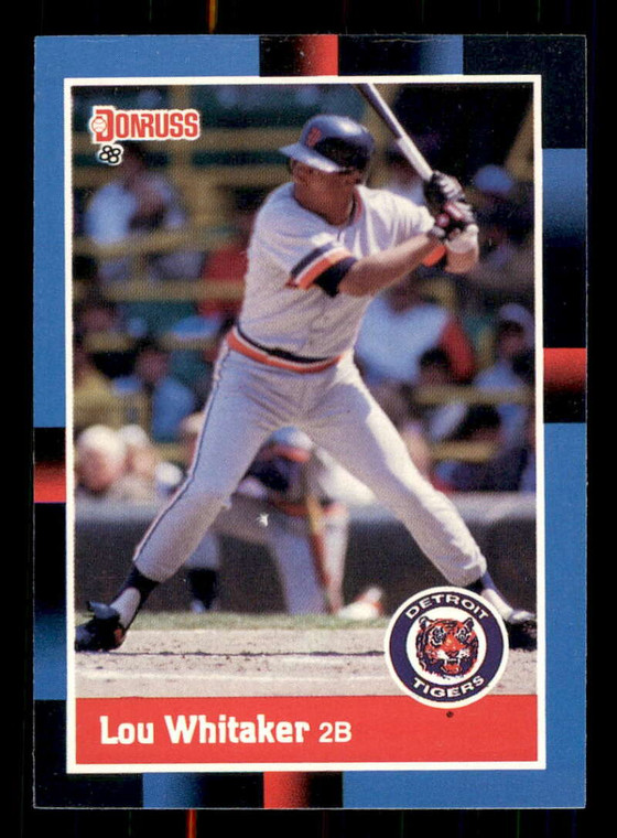 1988 Donruss #173 Lou Whitaker NM-MT Detroit Tigers 