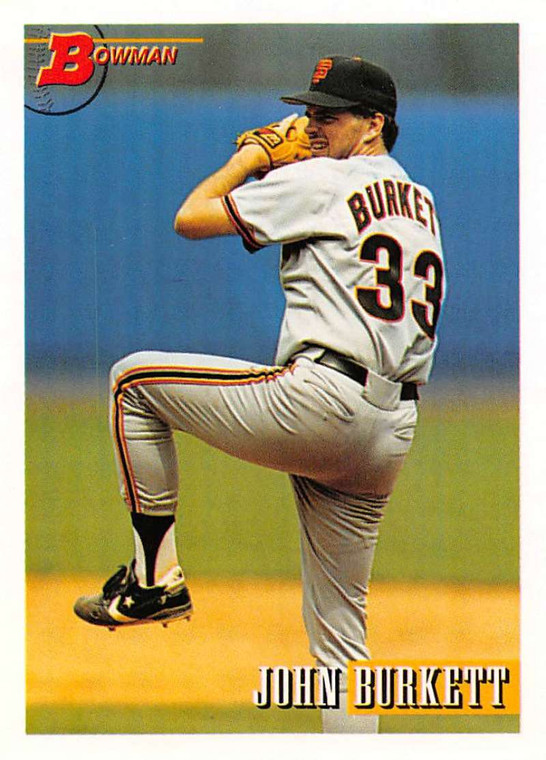1993 Bowman #520 John Burkett NM-MT  San Francisco Giants 
