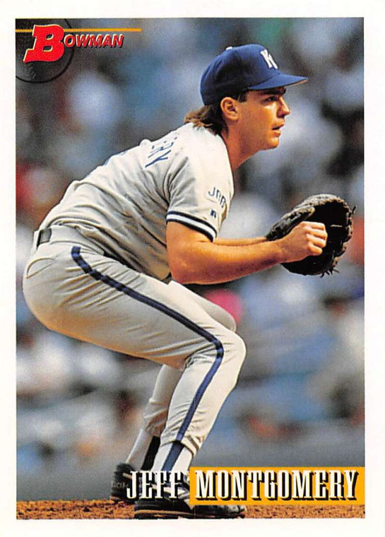 1993 Bowman #533 Jeff Montgomery NM-MT  Kansas City Royals 