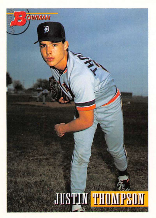 1993 Bowman #587 Justin Thompson NM-MT  Detroit Tigers 