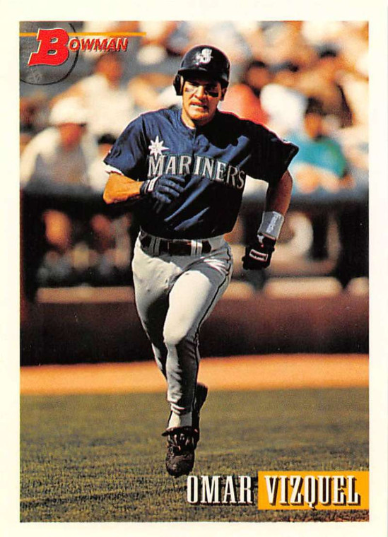 1993 Bowman #599 Omar Vizquel NM-MT  Seattle Mariners 