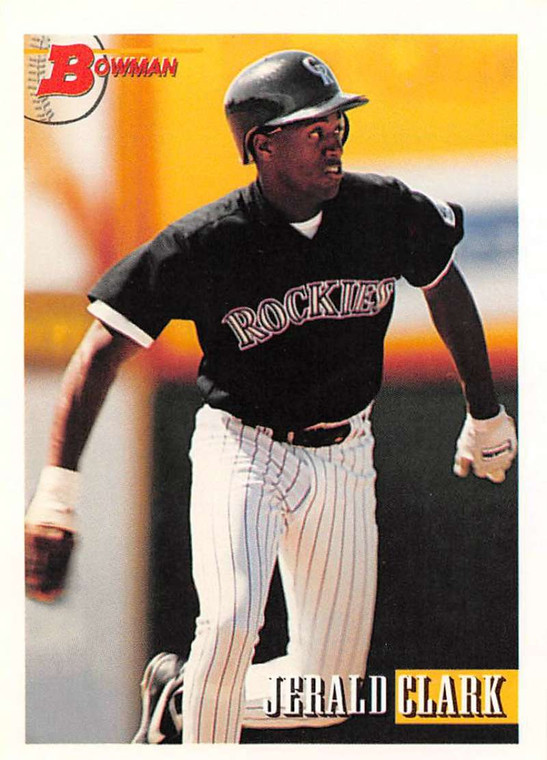 1993 Bowman #612 Jerald Clark NM-MT  Colorado Rockies 