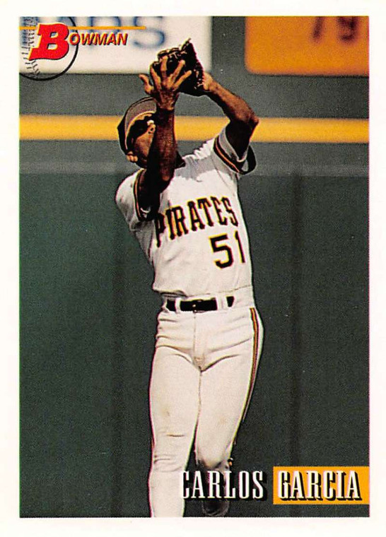 1993 Bowman #626 Carlos Garcia NM-MT  Pittsburgh Pirates 
