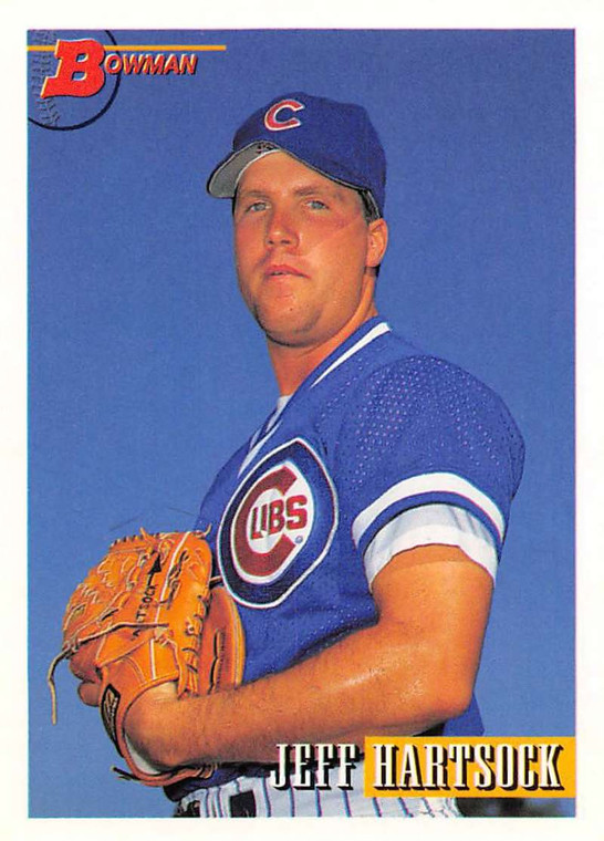 1993 Bowman #648 Jeff Hartsock NM-MT  RC Rookie Chicago Cubs 