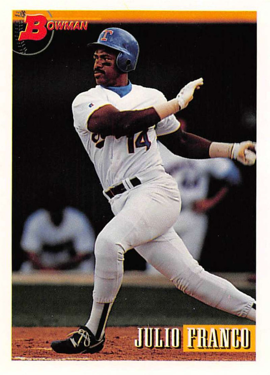 1993 Bowman #657 Julio Franco NM-MT  Texas Rangers 
