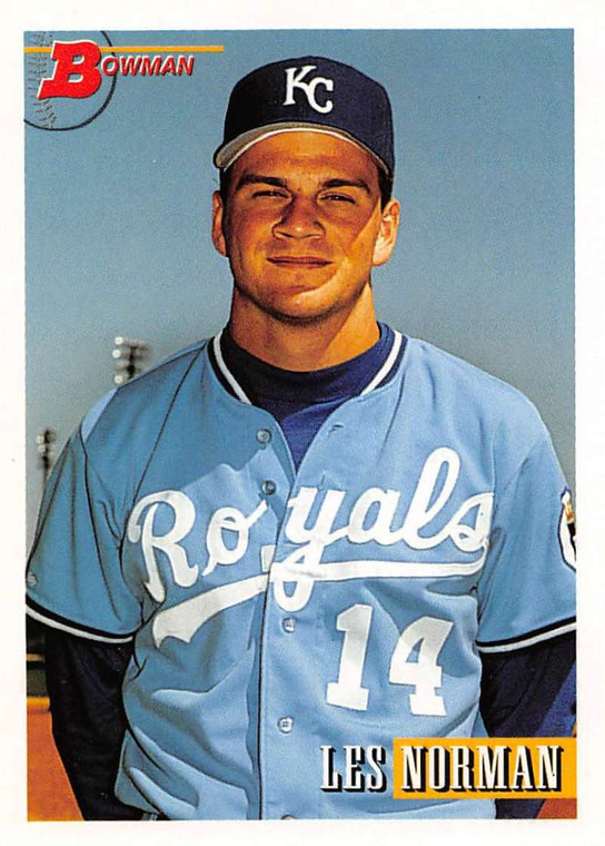 1993 Bowman #673 Les Norman NM-MT  RC Rookie Kansas City Royals 