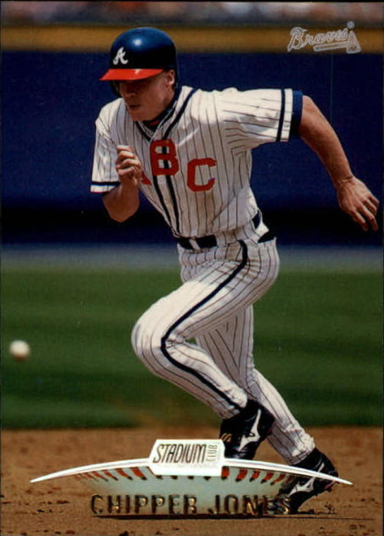 1999 Topps Stadium Club #2 Chipper Jones NM-MT Atlanta Braves 