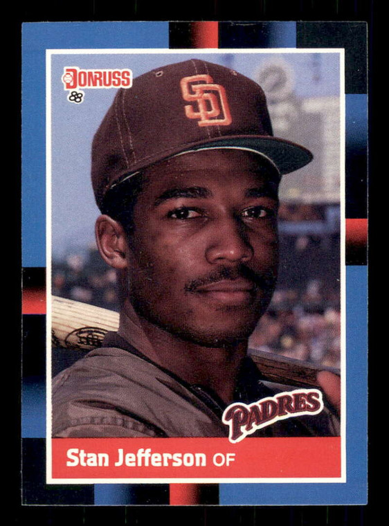 1988 Donruss #187 Stan Jefferson NM-MT San Diego Padres 