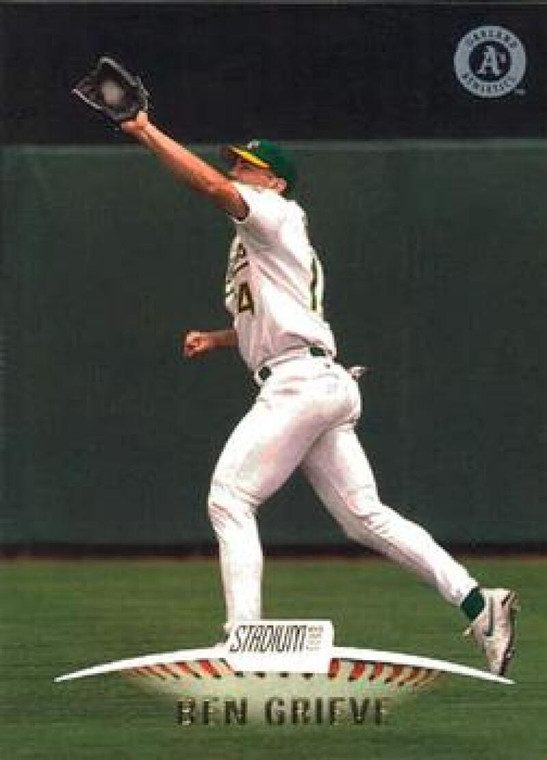 1999 Topps Stadium Club #14 Ben Grieve NM-MT Oakland Athletics 