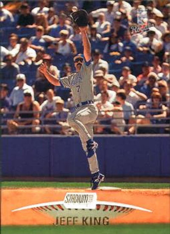 1999 Topps Stadium Club #123 Jeff King NM-MT Kansas City Royals 