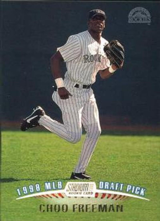 1999 Topps Stadium Club #153 Choo Freeman NM-MT RC Rookie SP Colorado Rockies 