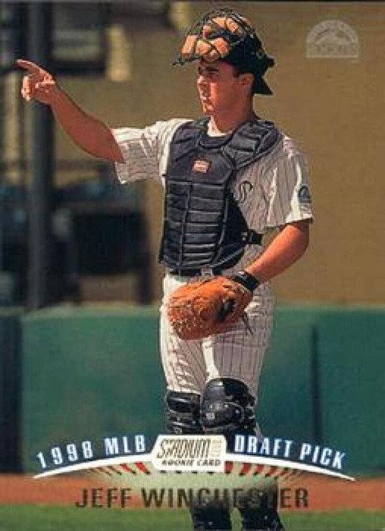 1999 Topps Stadium Club #156 Jeff Winchester NM-MT RC Rookie SP Colorado Rockies 