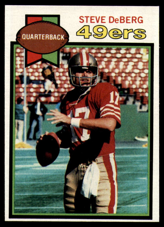1979 Topps #77 Steve DeBerg VG RC Rookie San Francisco 49ers 