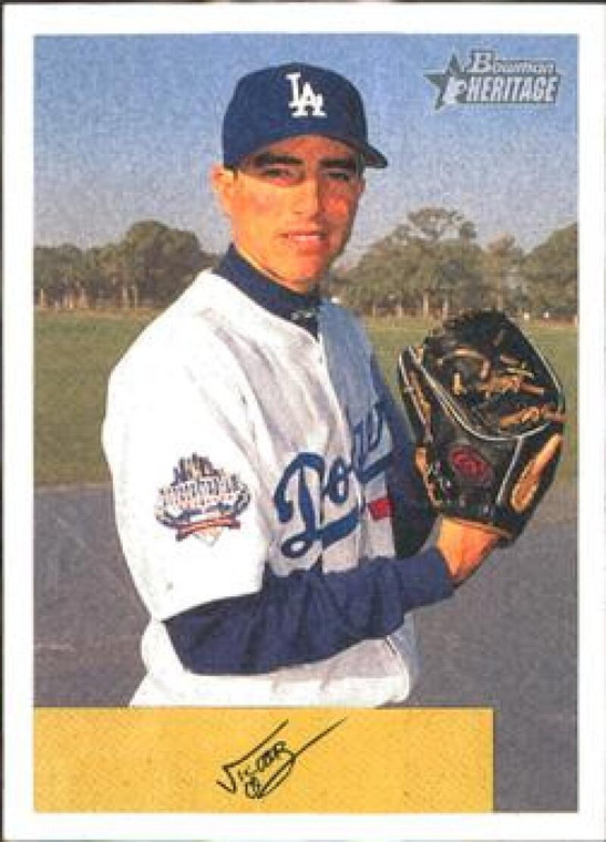 2002 Bowman Heritage #96 Victor Alvarez NM-MT  RC Rookie Los Angeles Dodgers 