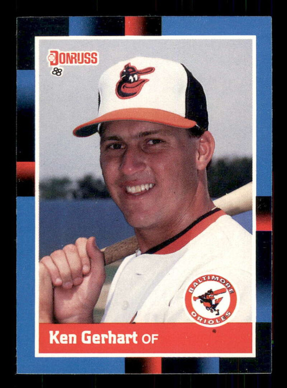 1988 Donruss #213 Ken Gerhart NM-MT Baltimore Orioles 