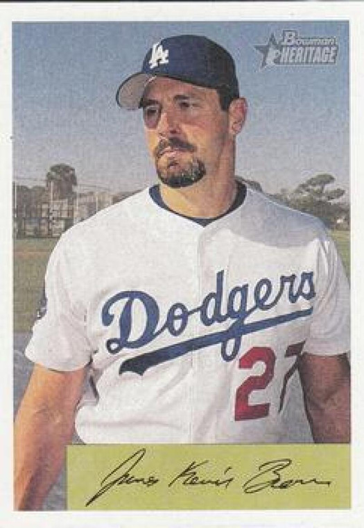 2002 Bowman Heritage #224 Kevin Brown NM-MT  Los Angeles Dodgers 