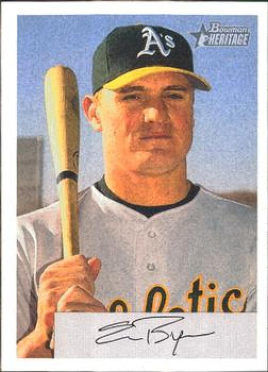 2002 Bowman Heritage #253 Eric Byrnes NM-MT  Oakland Athletics 