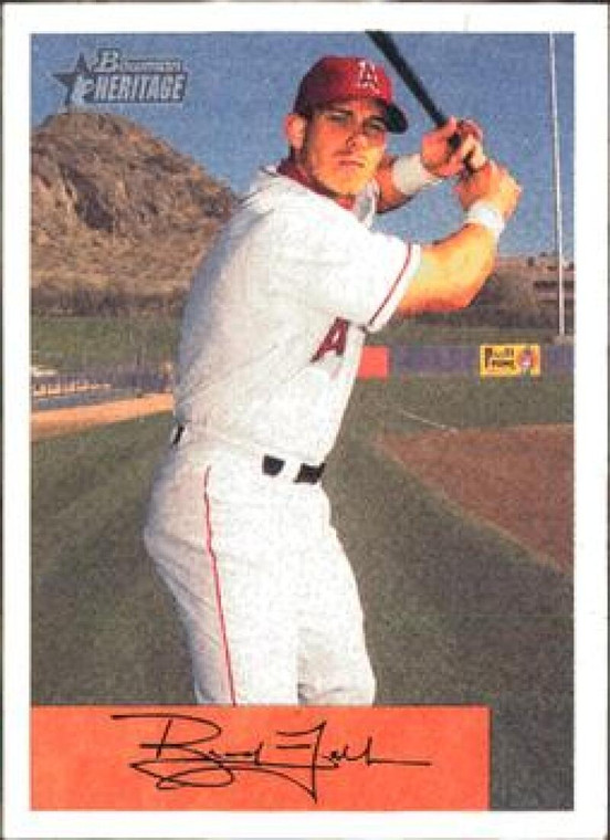 2002 Bowman Heritage #290 Brad Fullmer NM-MT  Anaheim Angels 