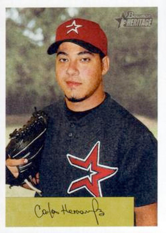 2002 Bowman Heritage #416 Carlos Hernandez NM-MT  Houston Astros 