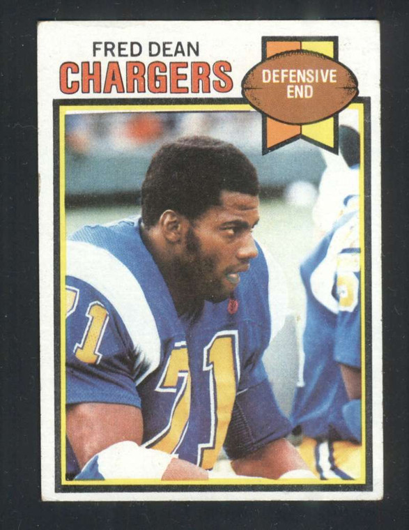 1979 Topps #152 Fred Dean VG San Diego Chargers 