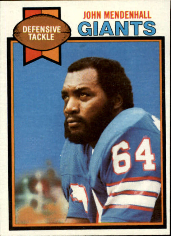 1979 Topps #393 John Mendenhall VG New York Giants 