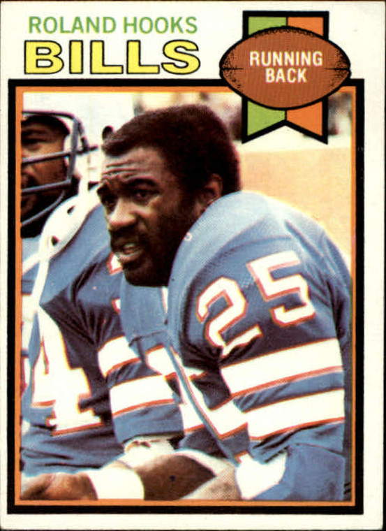 1979 Topps #379 Roland Hooks VG Buffalo Bills 