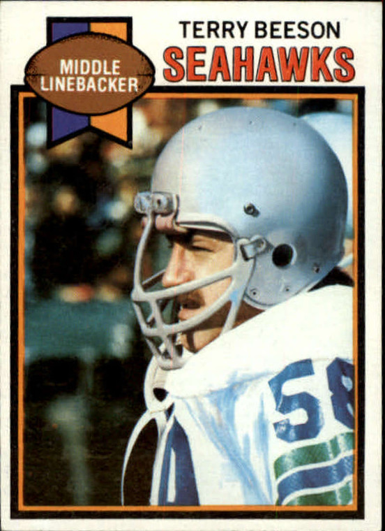 1979 Topps #138 Terry Beeson VG Seattle Seahawks 