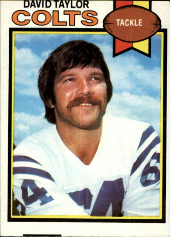 1979 Topps #109 David Taylor VG Baltimore Colts 