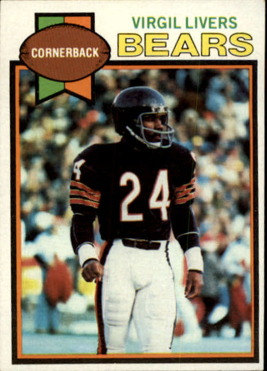 1979 Topps #112 Virgil Livers VG Chicago Bears 