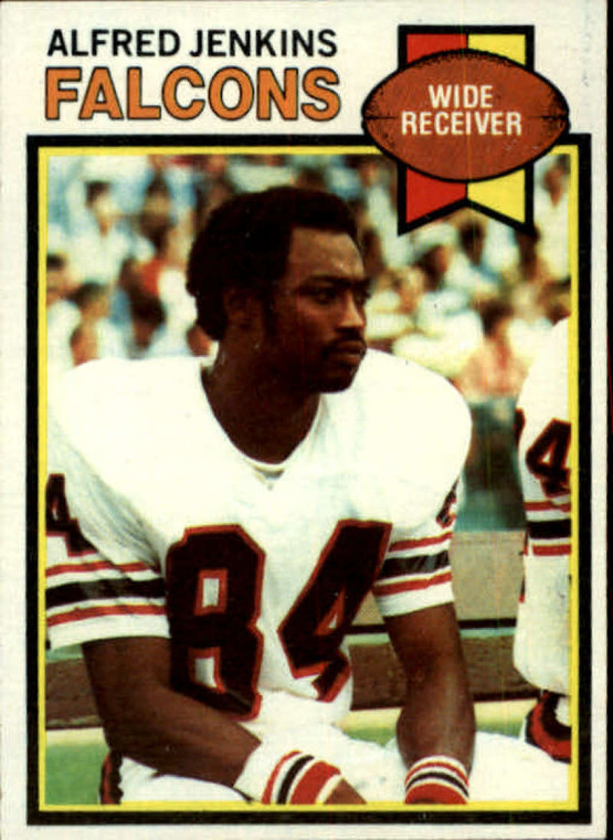 1979 Topps #127 Alfred Jenkins VG Atlanta Falcons 