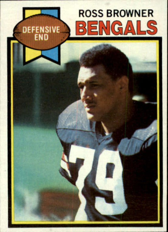 1979 Topps #135 Ross Browner VG RC Rookie Cincinnati Bengals 