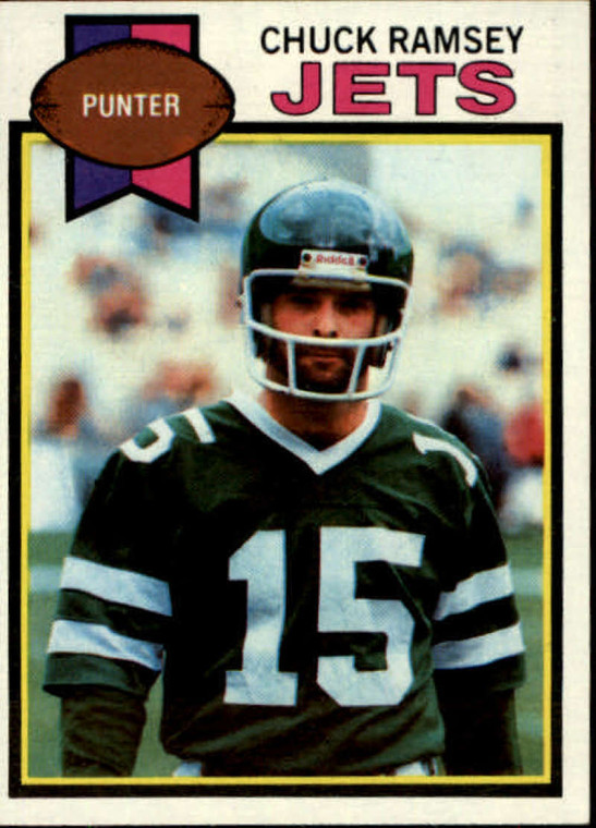 1979 Topps #402 Chuck Ramsey VG New York Jets 
