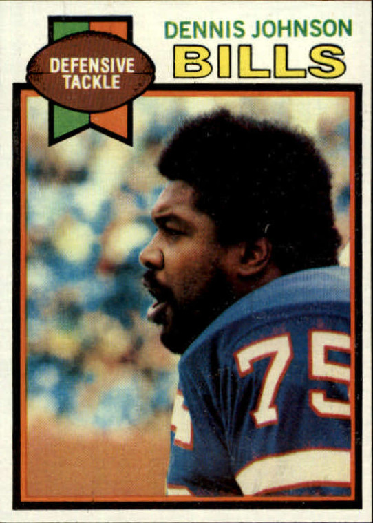1979 Topps #428 Dennis Johnson VG Buffalo Bills 