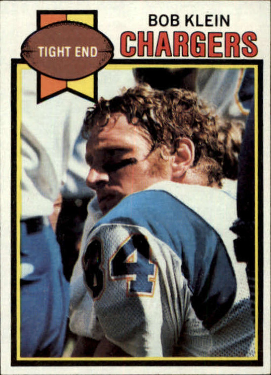 1979 Topps #51 Bob Klein VG San Diego Chargers 