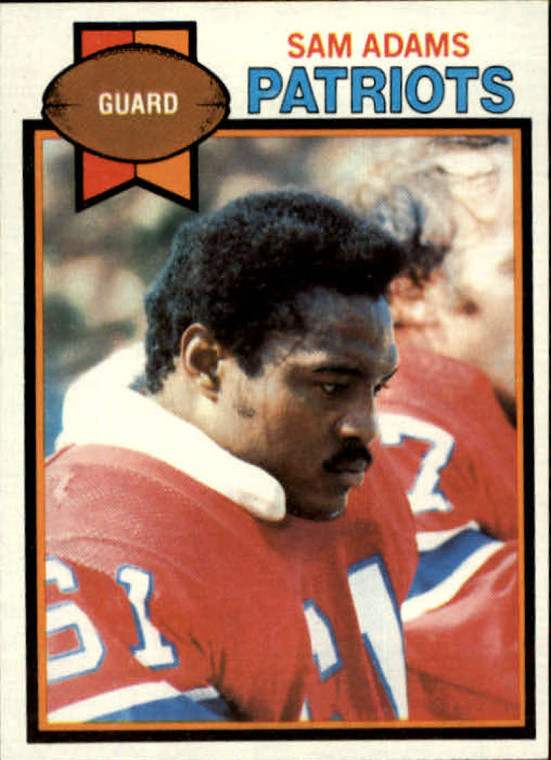 1979 Topps #461 Sam Adams VG New England Patriots 