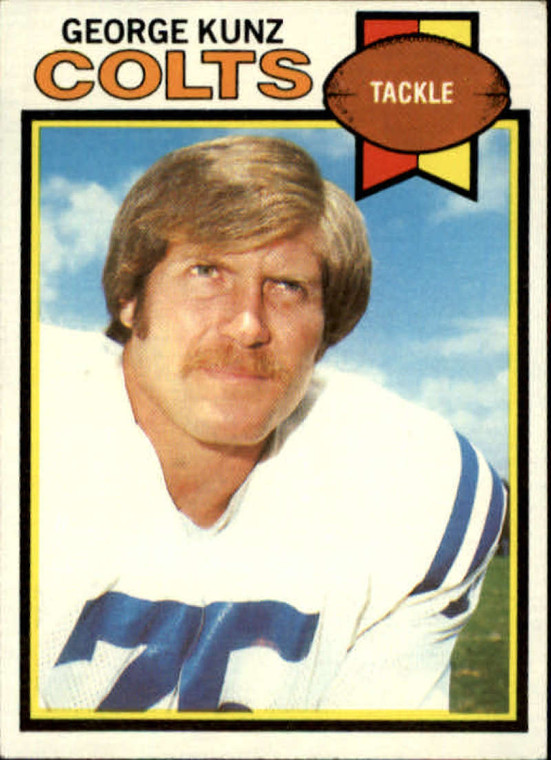 1979 Topps #458 George Kunz VG Baltimore Colts 