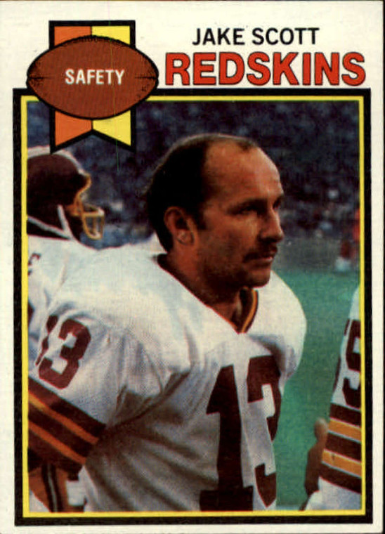 1979 Topps #456 Jake Scott VG Washington Redskins 