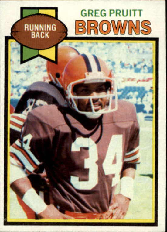 1979 Topps #455 Greg Pruitt VG Cleveland Browns 
